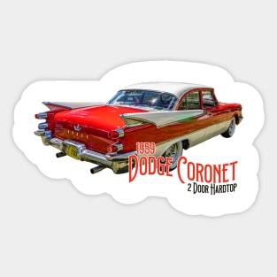 1959 Dodge Coronet 2 Door Hardtop Sticker